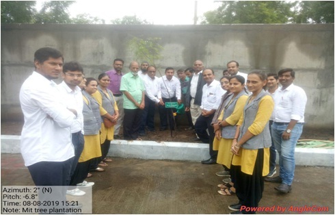 Tree Plantation by Civil Department